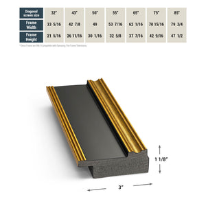 Antique Gold & Black - OPEN BOX