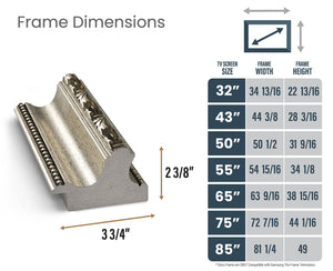 ÉCHANTILLON - Argent orné