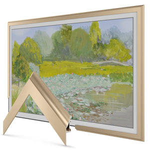Pale Gold - Alloy Scoop Samsung Frame TV Bezel