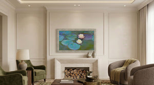 Deco TV Frames Samsung the Frame TV Tuscan Pearl