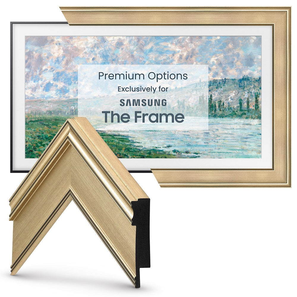 Deco TV Frames Samsung the Frame TV Champagne
