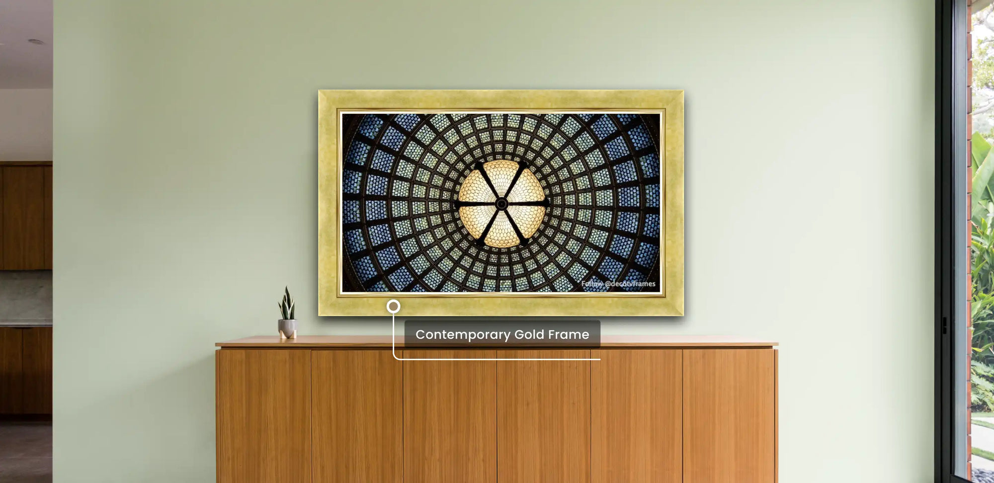 Burnished by Design: The Contemporary Gold Frame and Samsung's The Frame and The Frame Pro TVs