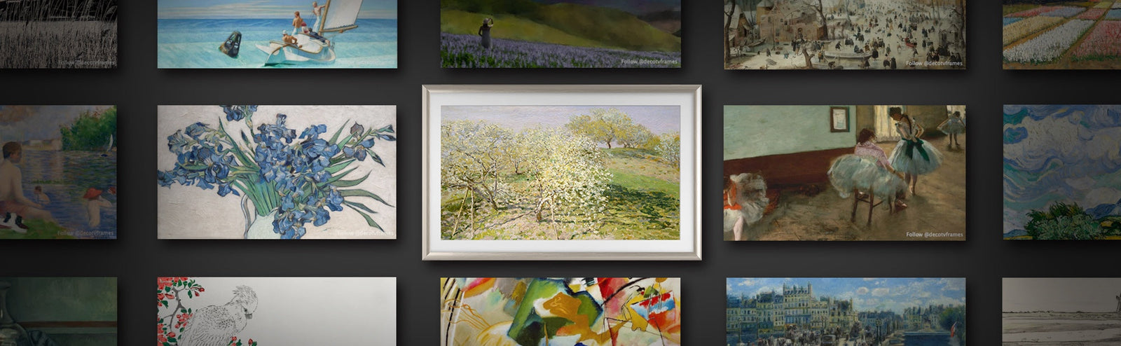 Deco TV Frames Art Store for Samsung Frame TVs