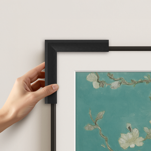 samsung the frame anodized black alloy frame
