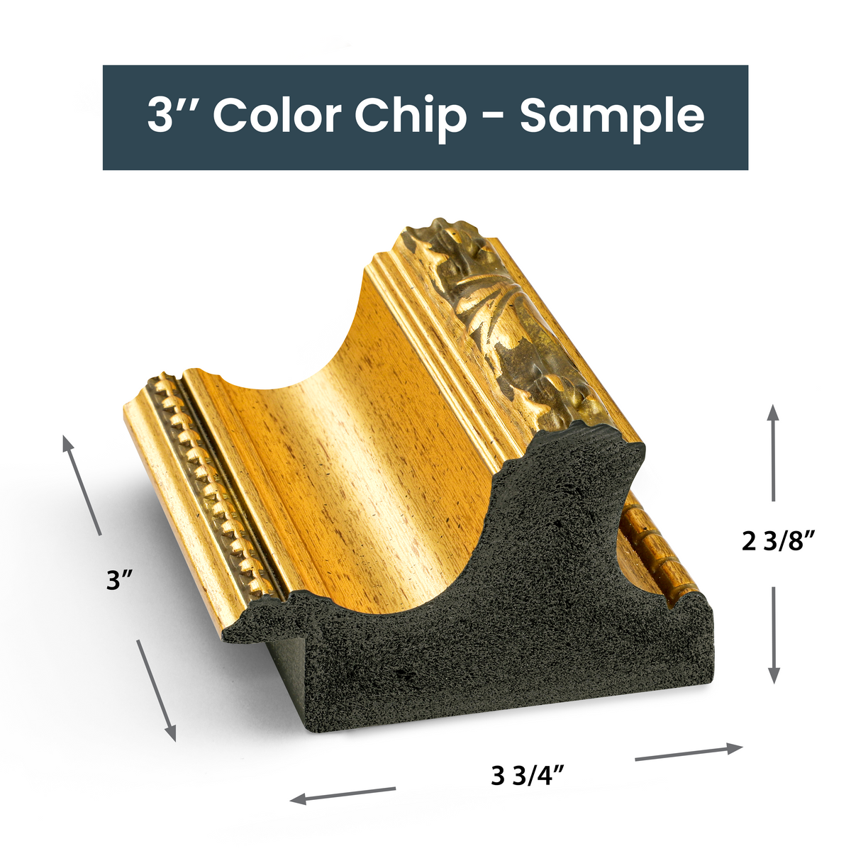 ÉCHANTILLON - Or orné
