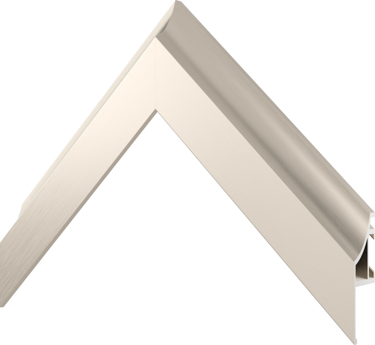 Argent allemand - Lunette de cadre Samsung Scoop en alliage