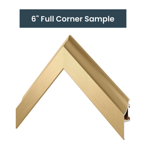 MUESTRA - Aleación de oro pálido - Perfil: Scoop