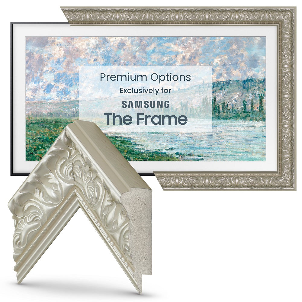 Deco TV Frames Samsung the Frame TV Tuscan Pearl
