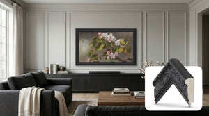 Deco TV Frames Samsung the Frame TV Tuscan Matte Black