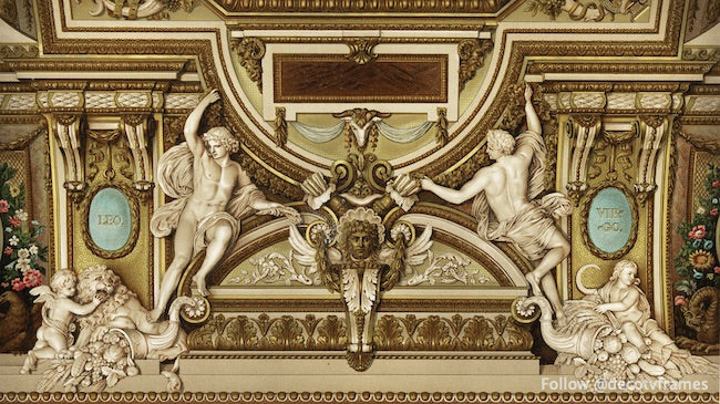 17th Century pattern from L&#39;ornement Polychrome (1888)