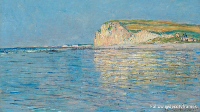 Marée basse à Pourville, près de Dieppe (1882)
