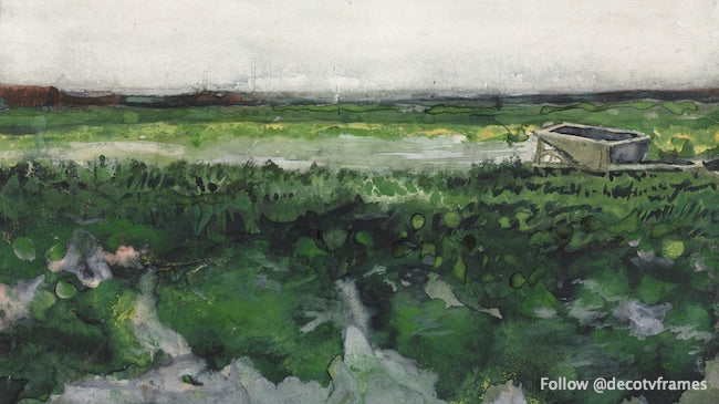 Landscape with Wheelbarrow (1883