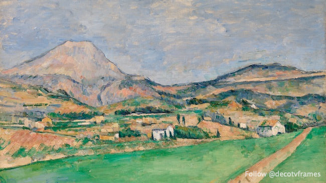 Toward Mont Sainte-Victoire (Vers la Montagne Sainte-Victoire) (ca. 1878â€“1879)
