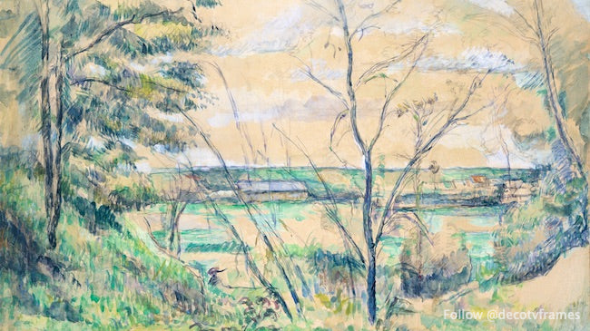 Dans la vallée de l&#39;Oise (vers 1878-1880) 