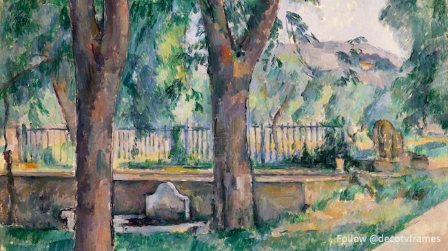 The Pool at Jas de Bouffan (ca. 1885â€“1886)