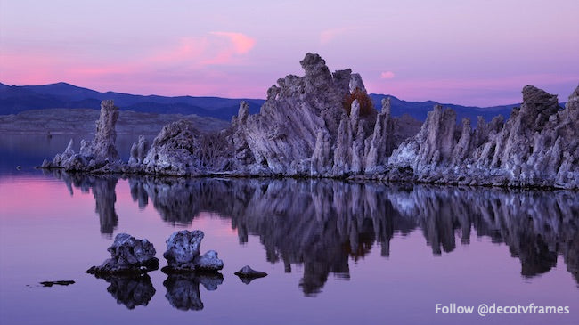 Le lac Mono est un grand lac de soude salin peu profond situé dans le comté de Mono, en Californie, formé il y a au moins 760 000 ans en tant que lac terminal dans un bassin sans débouché vers l&#39;océan. 