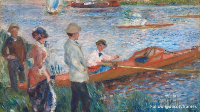 Rameurs à Chatou, 1879