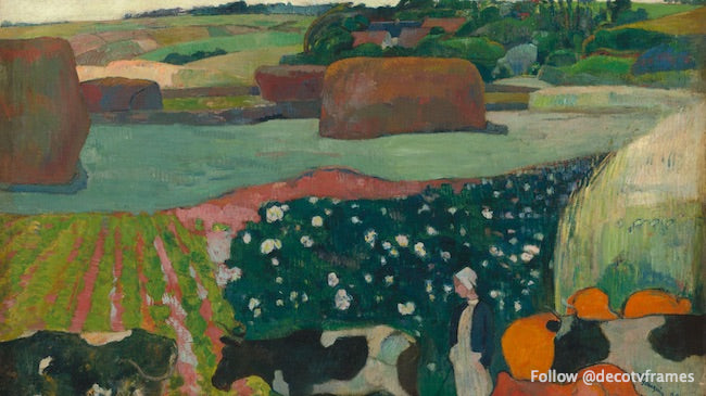 Haystacks in Brittany