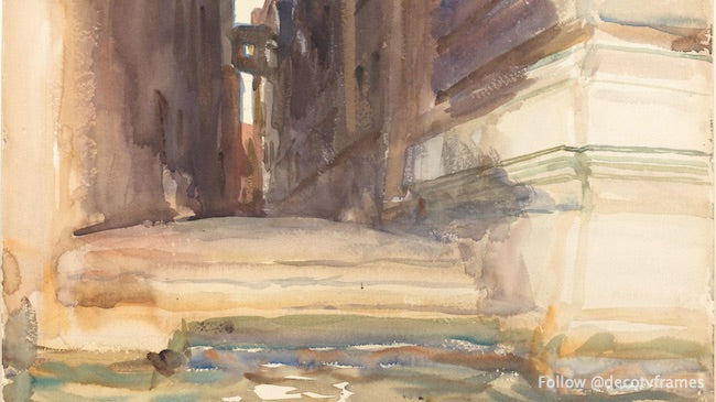 La Calle della Rosa avec le Monte di Pietà, Venise, v. 1904 