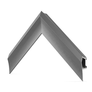 Graphite - Lunette de cadre Samsung prismatique en alliage