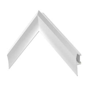 Blanc pur - Lunette de cadre Samsung prismatique en alliage